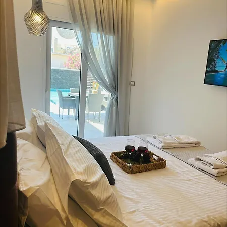 Semesterbostad Flev's Luxury House With Pool